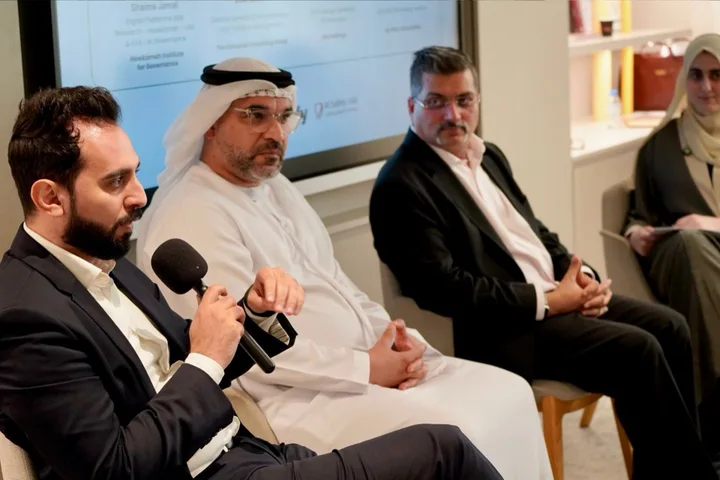 Practitioners sharing their perspectives during an AI Policing AI discussion